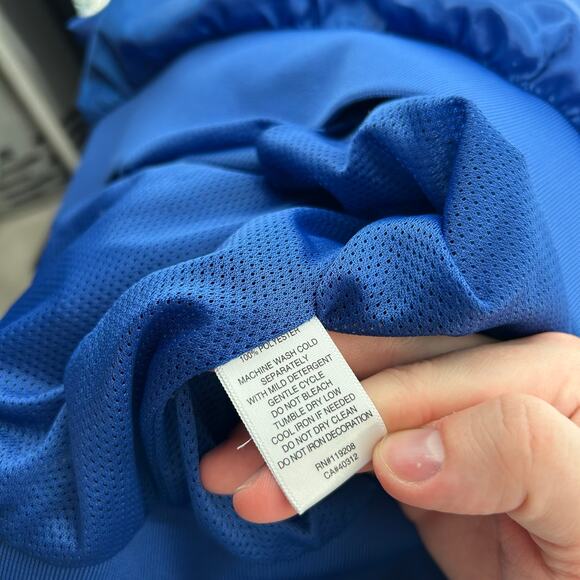 VTG y2k Men's Mitchell & Ness Cooperstown Collection MLB Chicago Cubs Jacket 3XL - Picture 8 of 9